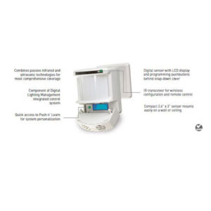 DUAL TECHNOLOGY CORNER MOUNT OCCUPANCY SENSOR