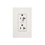 Half Dimming Tamper Resistant Receptacles and Plug 15 A