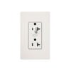 Half Dimming Tamper Resistant Receptacles and Plug 20 A