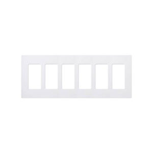 Claro Wallplate 6-Gang