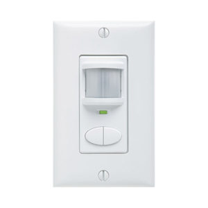 PIR WALL OCCUPANCY SENSOR SWITCH W/ DUAL RELAY