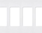 SATIN COLORS 6-GANG WALLPLATE
