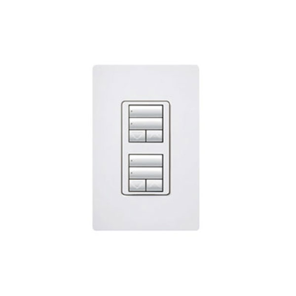 RadioRA 2 WALL-MOUNT DESIGNER KEYPAD, LIGHTING CONTROLS