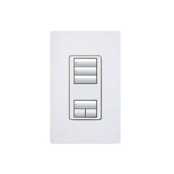 RadioRA 2 WALL-MOUNT DESIGNER KEYPAD, LIGHTING CONTROLS