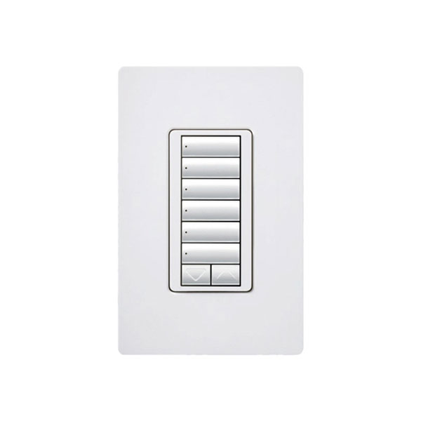 RadioRA 2 WALL-MOUNT DESIGNER KEYPAD, LIGHTING CONTROLS