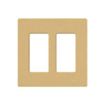SATIN WALLPLATE 2-GANG, LIGHTING CONTROLS