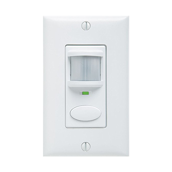 Wall PIR Occ Sensor Switch (Vacancy - Manual On)