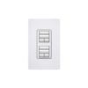 2-BUTTON W/ RAISE/LOWER HYBRID KEYPAD, LIGHTING CONTROLS