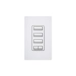 3-BUTTON SPACED W/ RAISE/LOWER HYBRID KEYPAD, LIGHTING CONTROLS