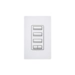 3-BUTTON SPACED W/ RAISE/LOWER HYBRID KEYPAD, LIGHTING CONTROLS