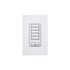 5 BUTTON W/ RAISE/LOWER HYBRID KEYPAD, LIGHTING CONTROLS