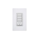 5 BUTTON W/ RAISE/LOWER HYBRID KEYPAD, LIGHTING CONTROLS