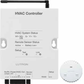 HVAC CONTROLLER & WIRELESS TEMPERATURE SENSOR, LIGHTING CONTROLS