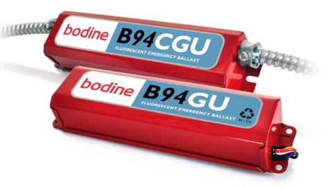 Bodine B94gu Emergency Ballast, Bodine Emergency Ballast Wiring Diagram B50