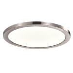 Sunpark RT8 Disk Light in Satin Nickel